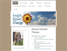 Tablet Screenshot of insightbasedchange.com